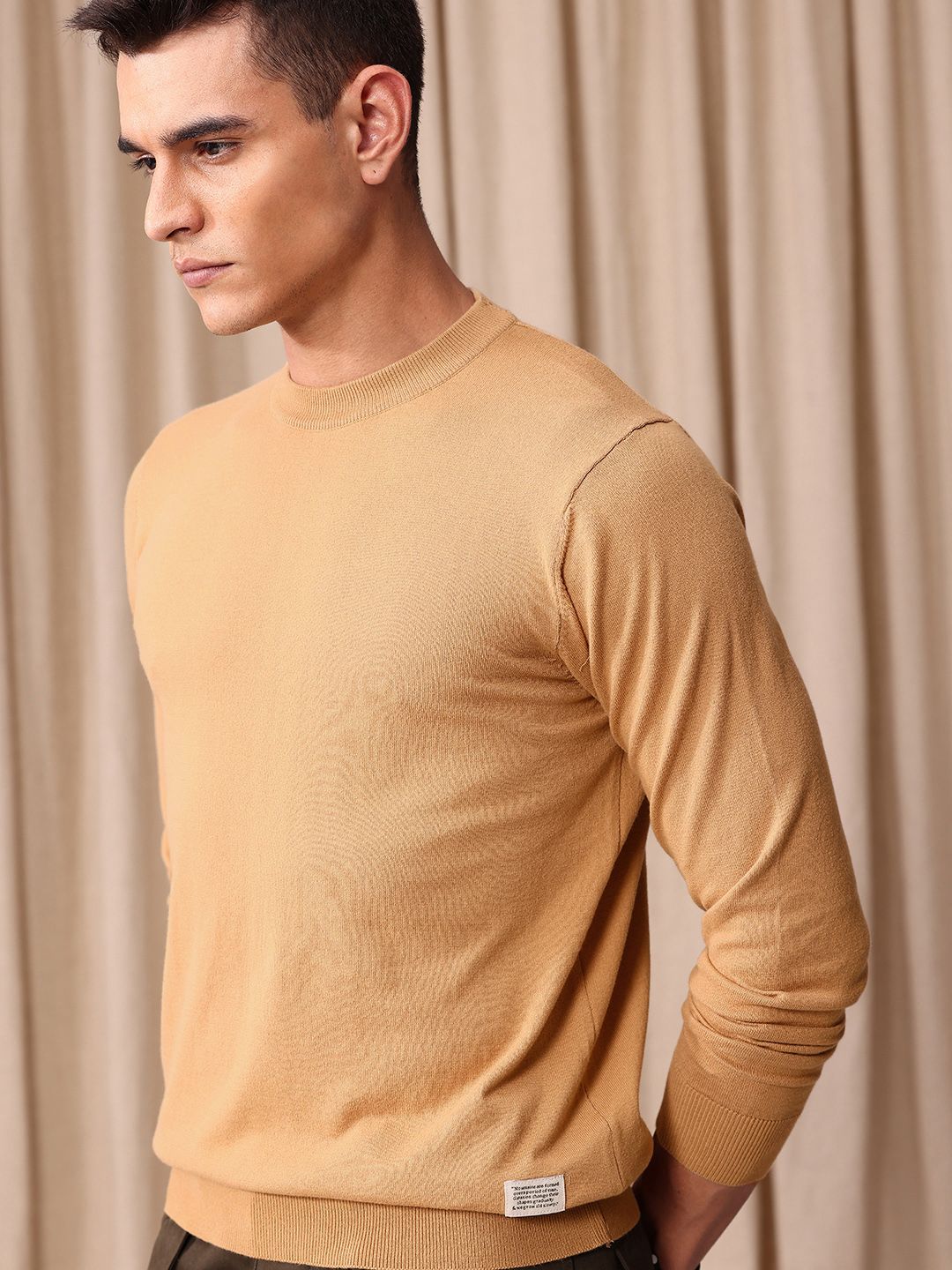 Mr Bowerbird Round Neck Tailored Pullover Sweater