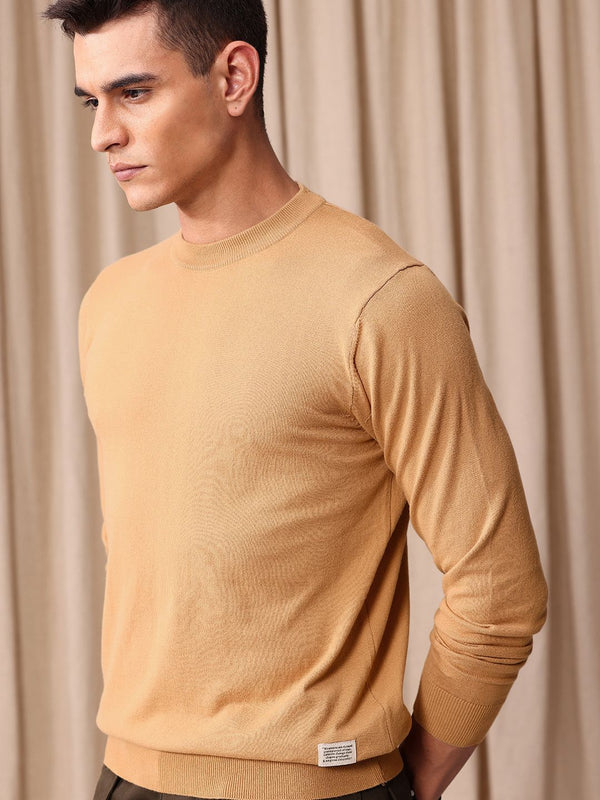 Mr Bowerbird Round Neck Tailored Pullover Sweater