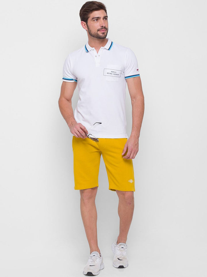 Being Human Men Low-Rise Cotton Shorts