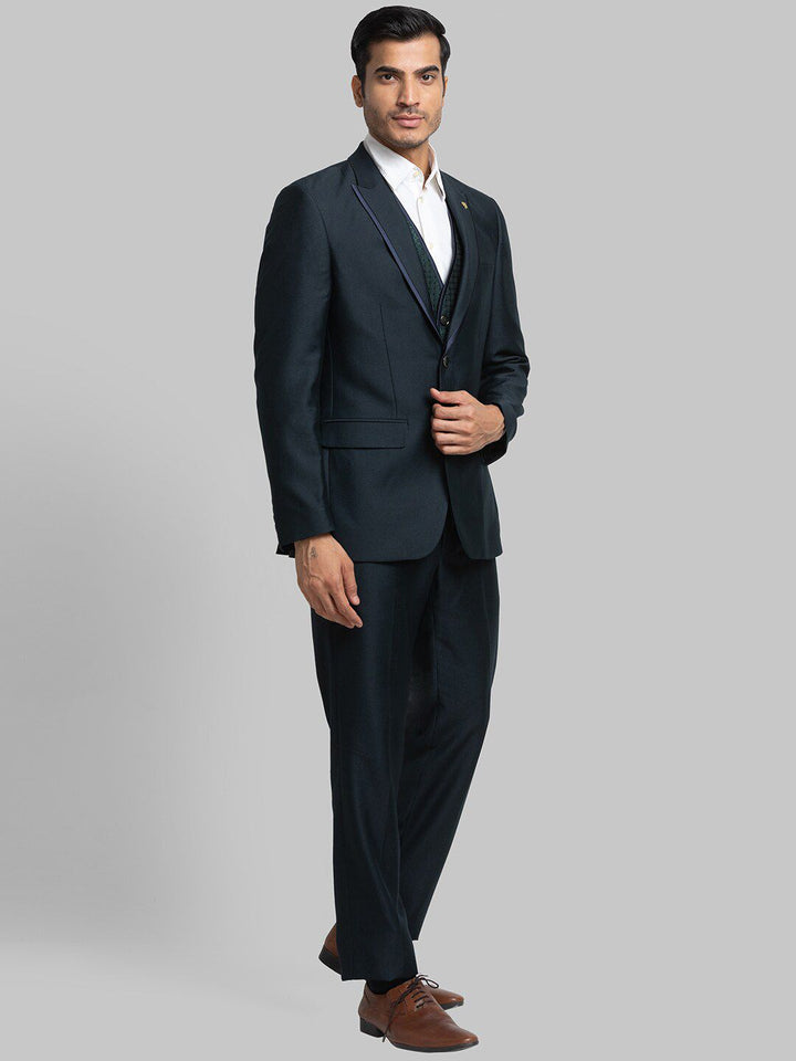 Raymond Men Single-Breasted Three-Piece Formal Suit