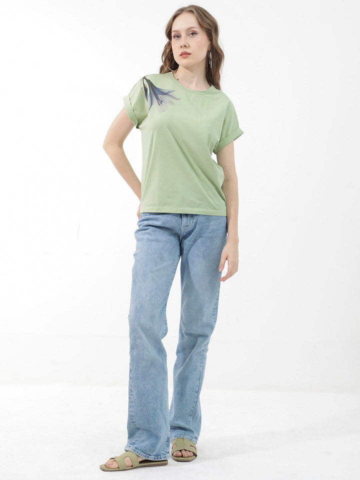 RAREISM Women V-Neck T-shirt