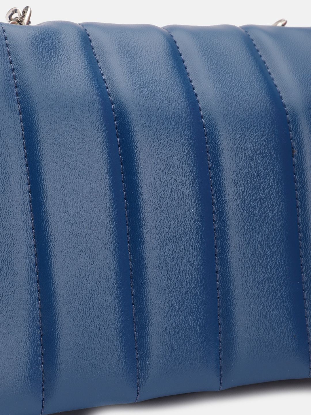 DressBerry Quilted Structured Sling Bag