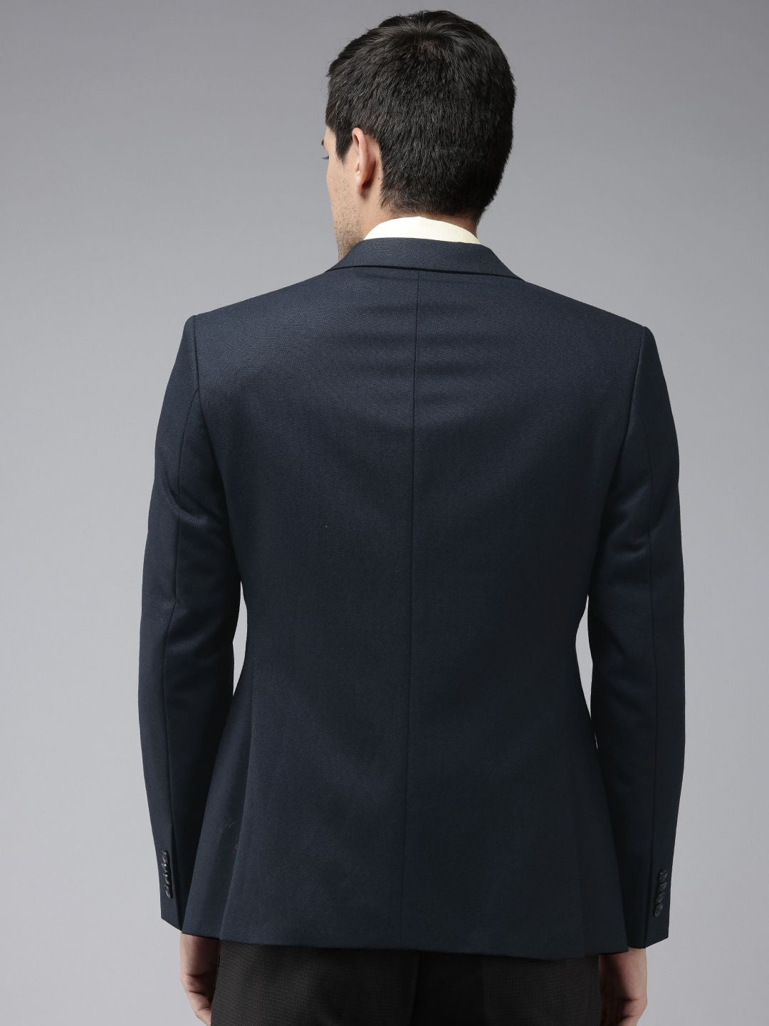 Park Avenue Single-Breasted Slim Fit Formal Blazer