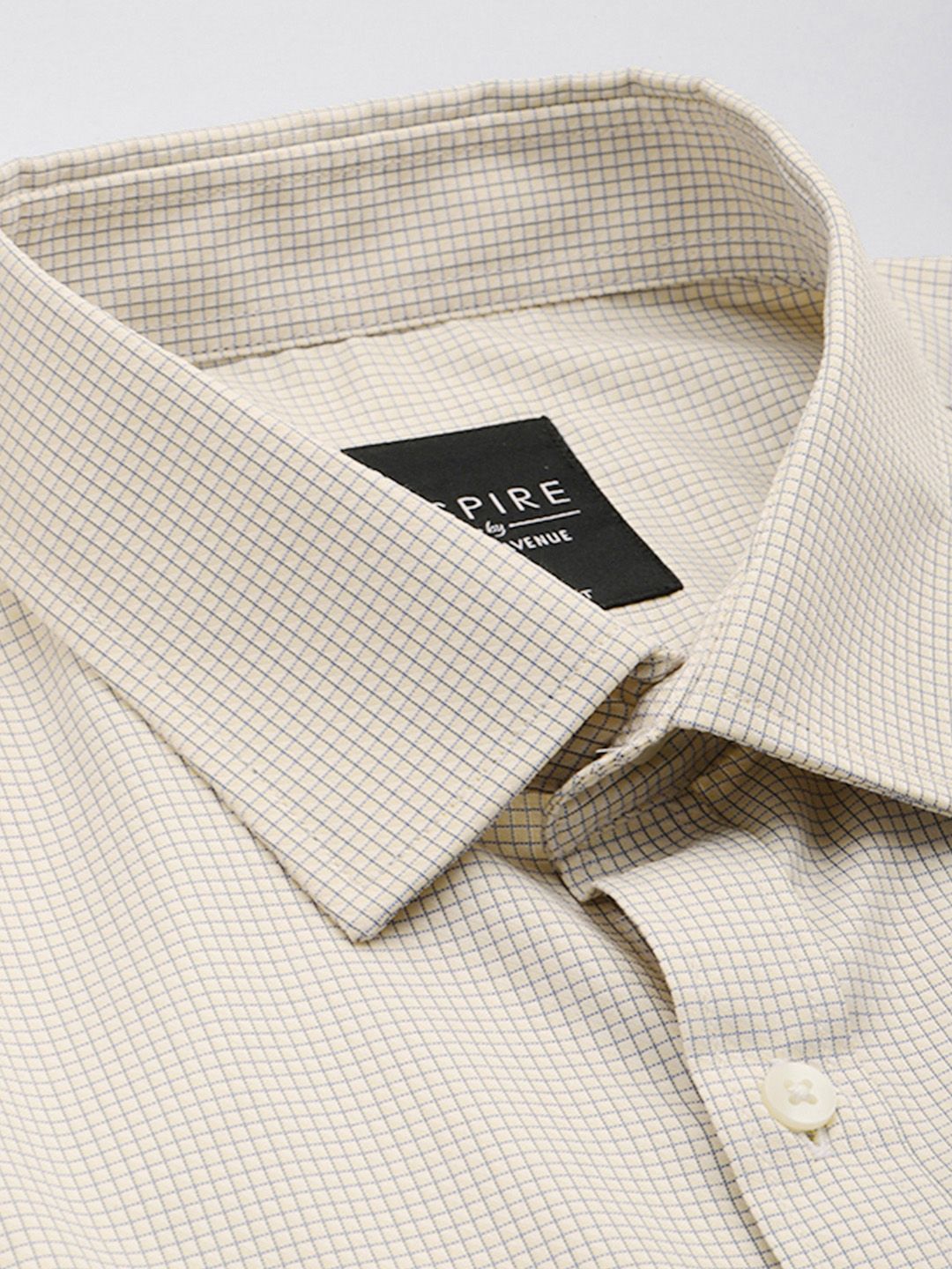 Park Avenue Slim Fit Micro Checked Formal Shirt