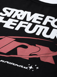 HRX by Hrithik Roshan Typography Printed Lifestyle T-shirt