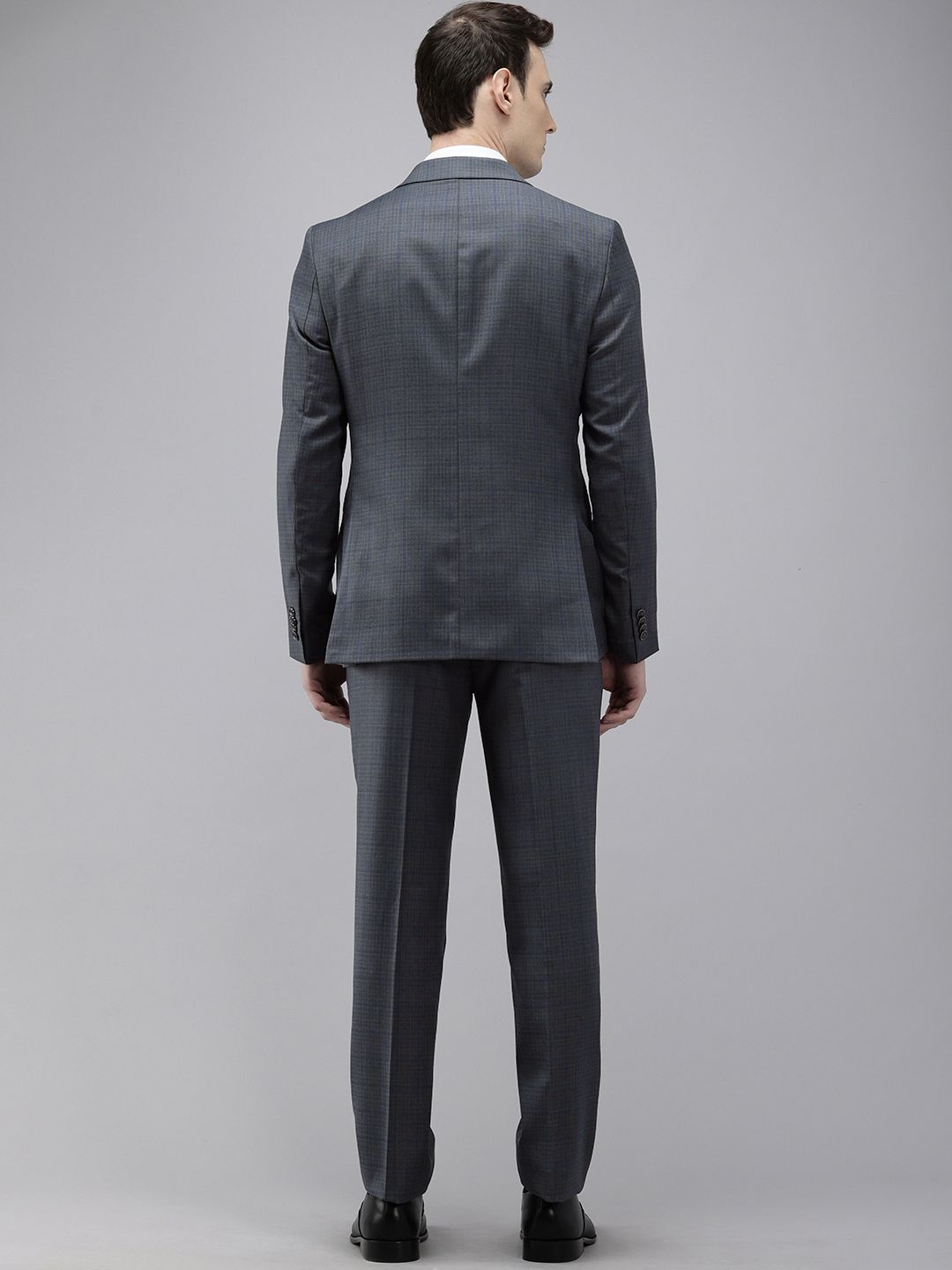 Park Avenue Checked Single Breasted Super Slim Fit 2 Piece Formal Suits