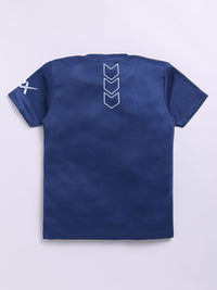 HRX by Hrithik Roshan Boys Printed T-shirt with Rapid Dry Technology