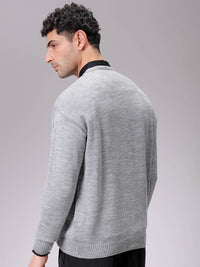 The Indian Garage Co Men Cable Knit Pullover