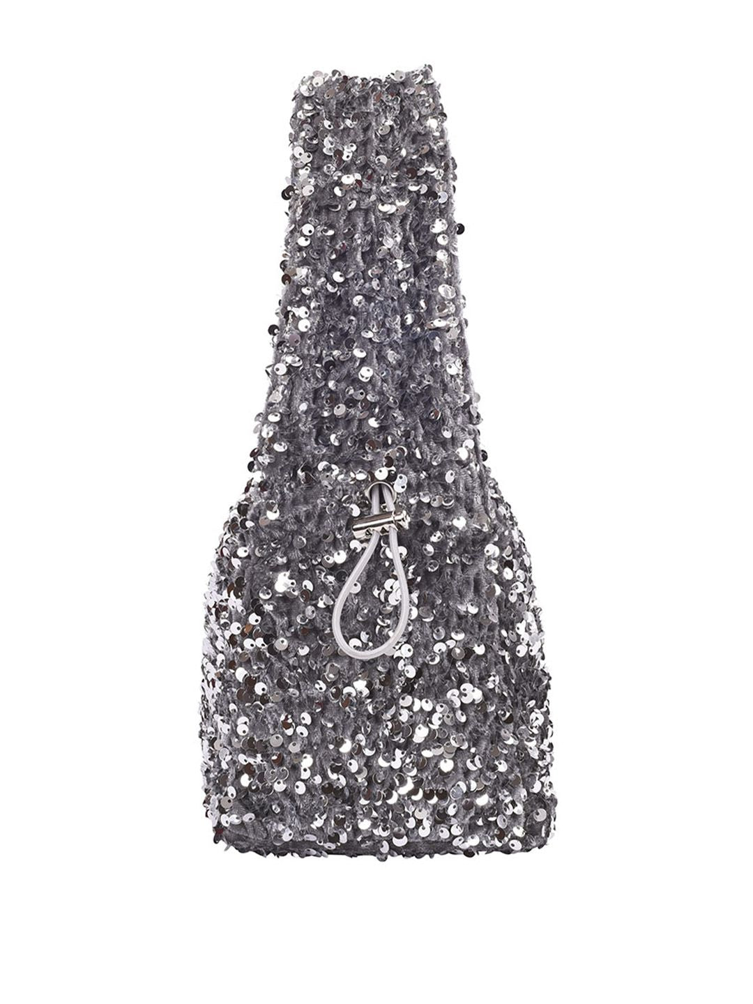 Lino Perros Embellished Structured Party Shoulder Bag
