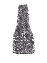 Lino Perros Embellished Structured Party Shoulder Bag