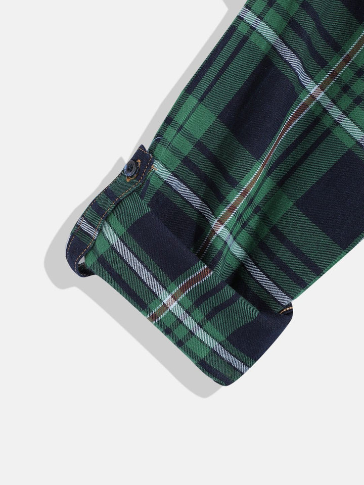 Monte Carlo Boys Checked Casual Smart Fit Shirt