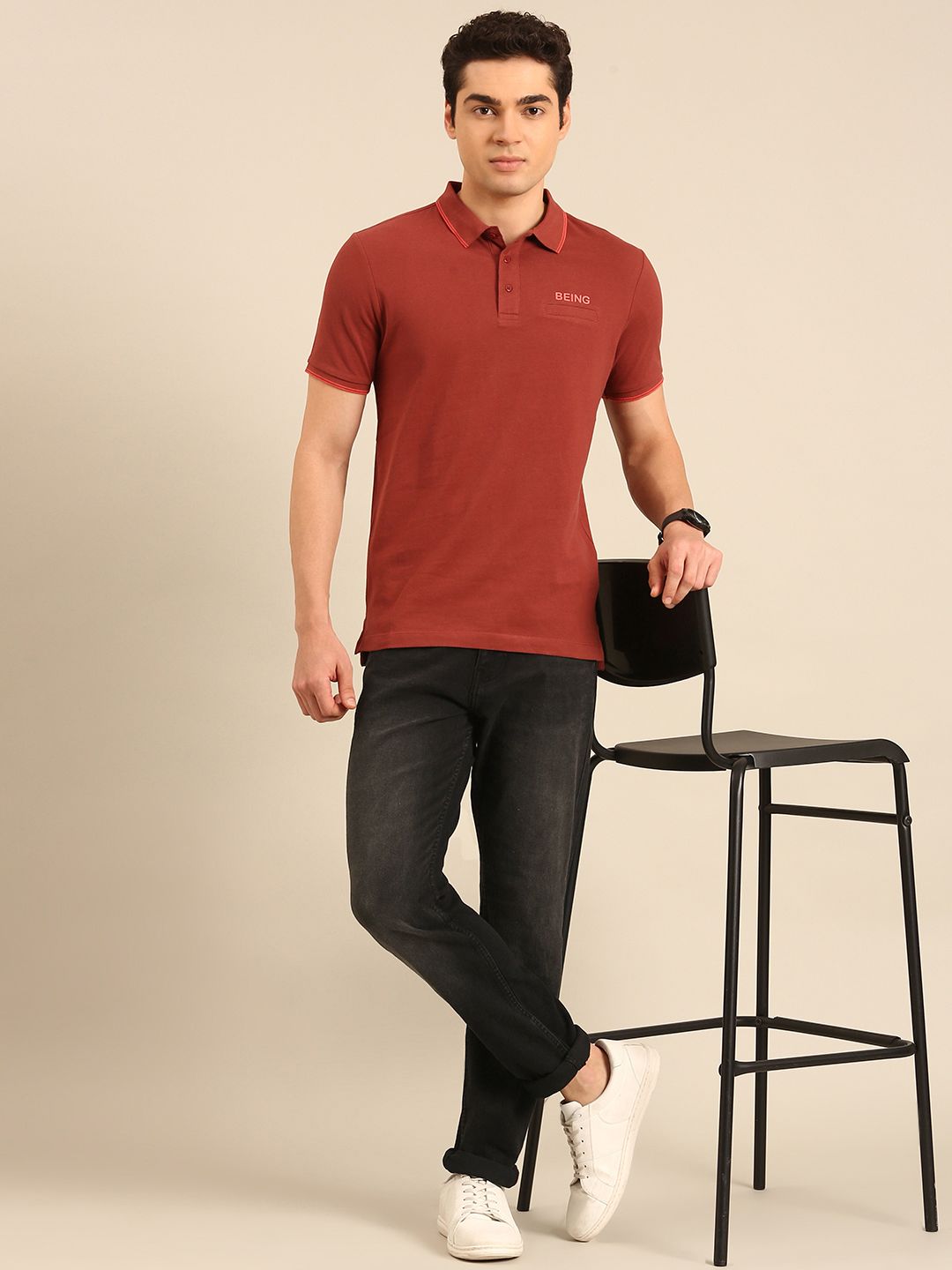 Being Human Men Slim Fit Light Fade Stretchable Jeans
