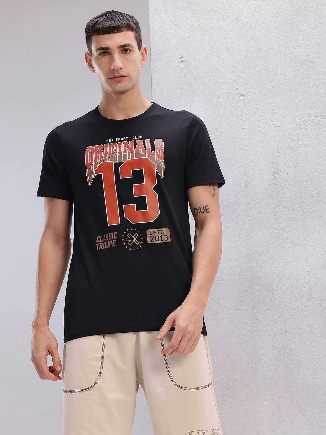 HRX by Hrithik Roshan Printed Lifestyle T-shirt
