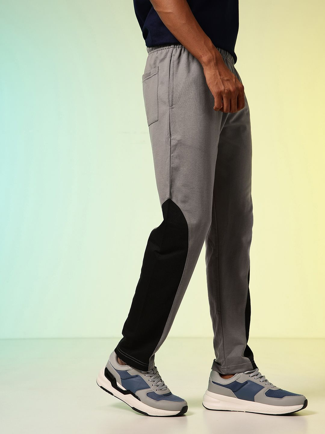 HRX by Hrithik Roshan Men OG Troupe Story Colourblocked Lifestyle Track Pants