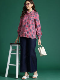 DressBerry Printed Casual Shirt