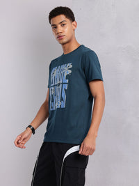 HRX by Hrithik Roshan Typography Printed T-shirt