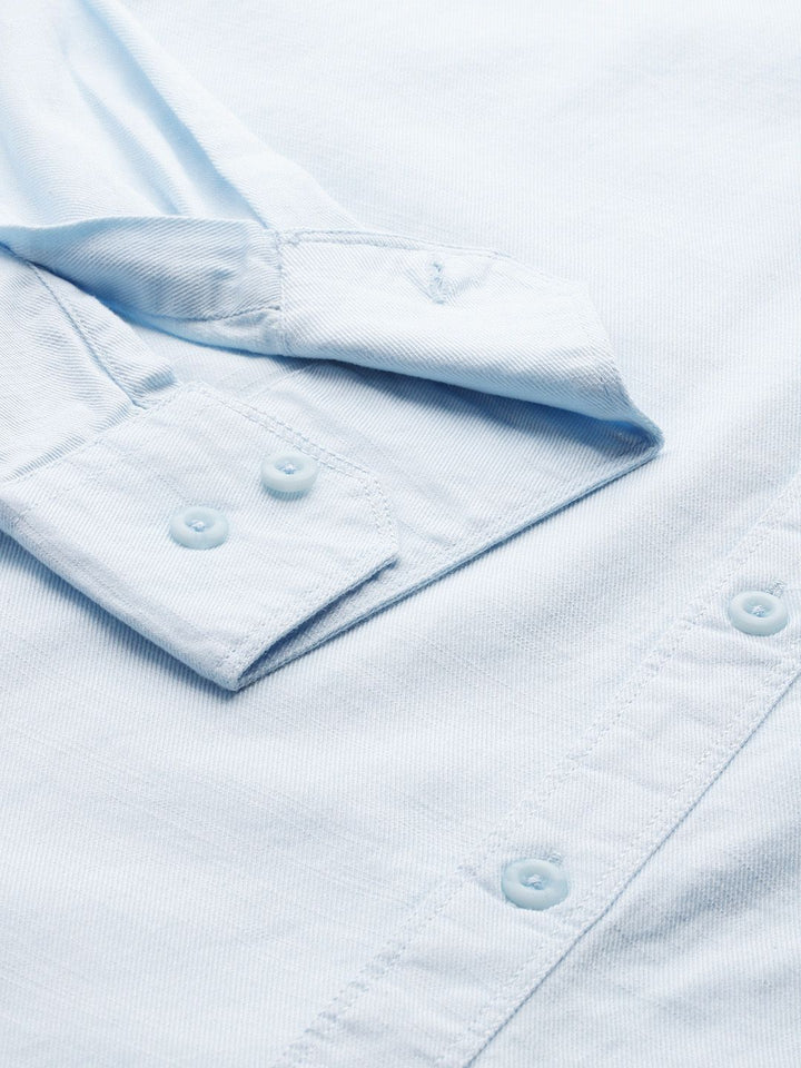 Thomas Scott Men Plus Size Premium Pure Cotton Casual Shirt