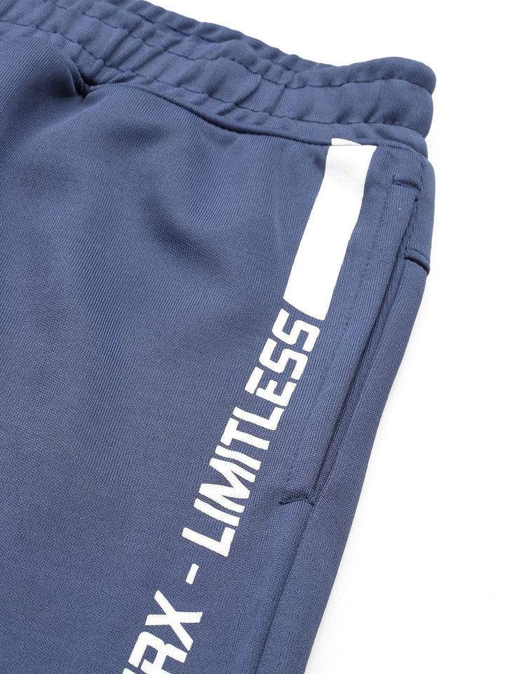 HRX by Hrithik Roshan Men Typography Printed Regular Fit Rapid-Dry Training Joggers