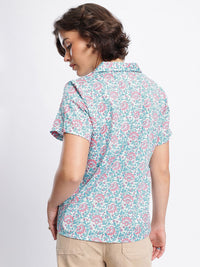 DressBerry Garden Vibes Floral Print Shirt