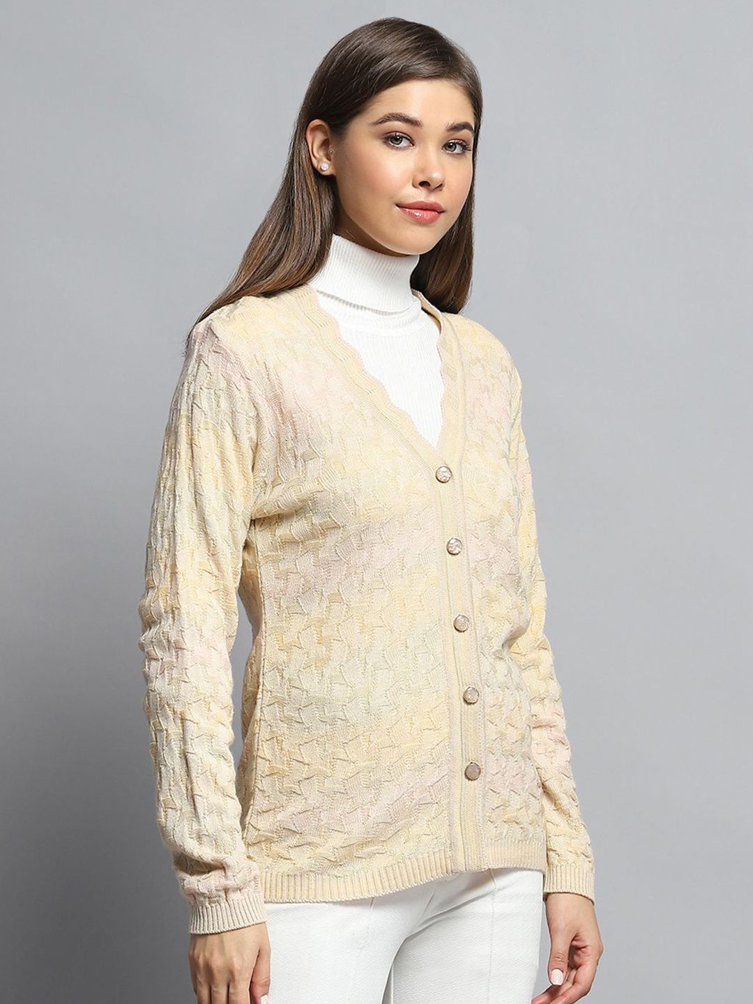 Monte Carlo Women Woollen Cardigan