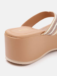 Anouk Braided Detail Handcrafted Ethnic Wedges