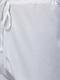 SOJANYA Motif Etnik Bercetak Kolar Mandarin Kurta Kapas Tulen Dengan Piyama