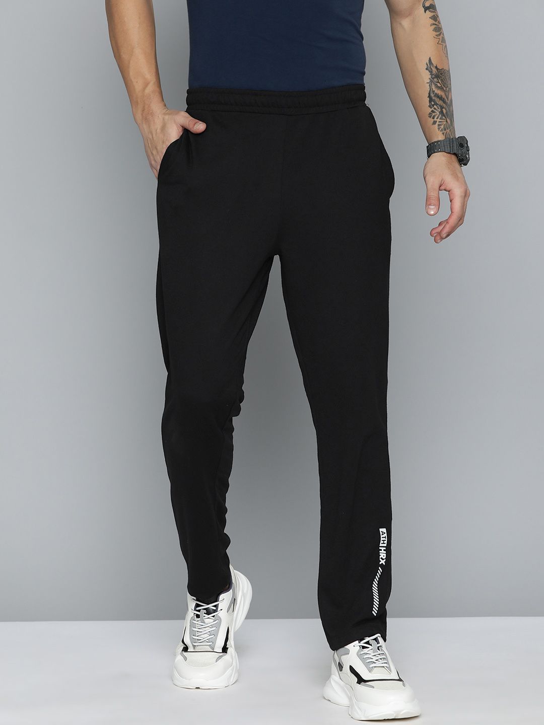 HRX by Hrithik Roshan Men Solid Track Pants