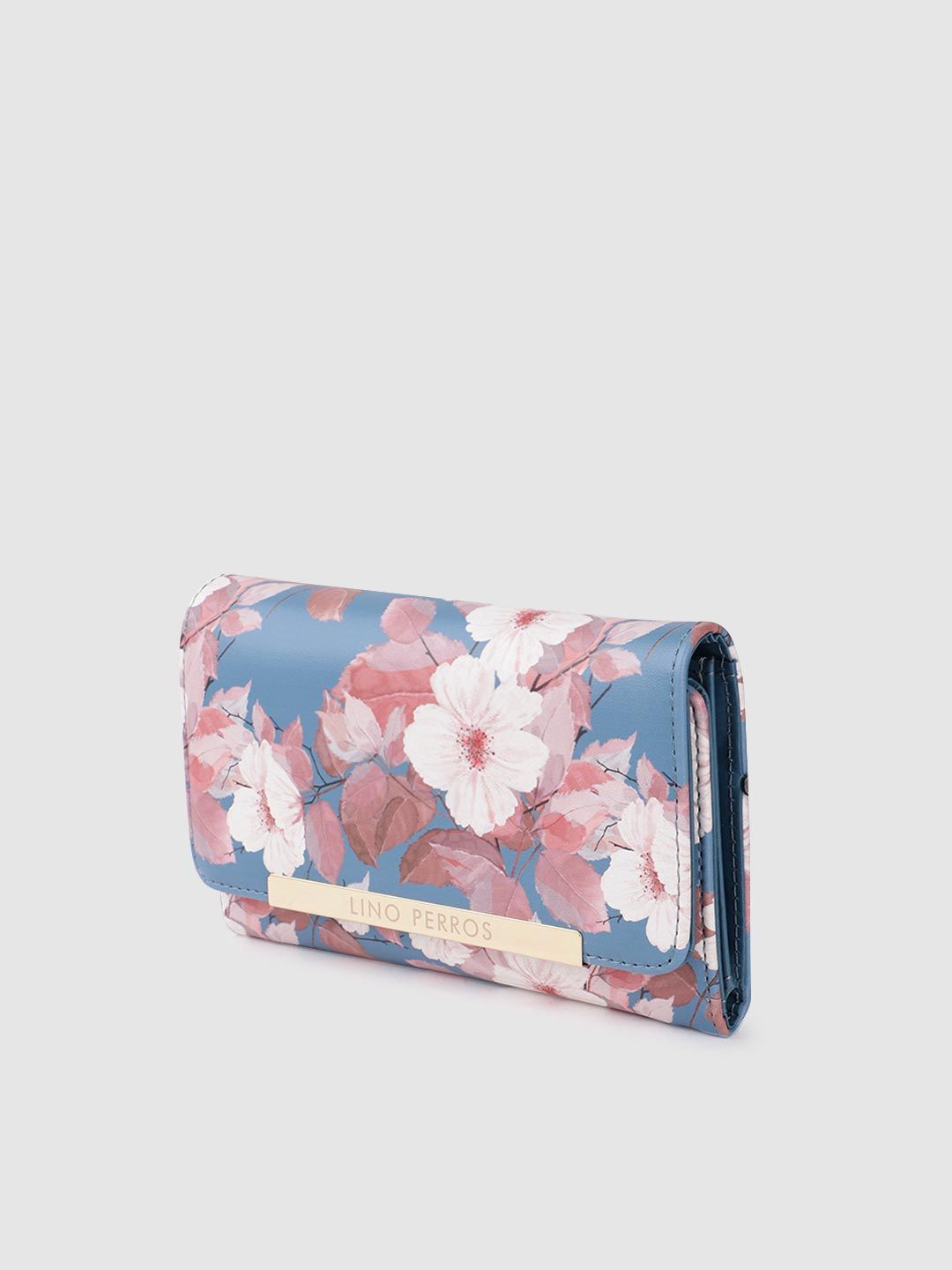 Lino Perros Women Floral Printed Three Fold Wallet