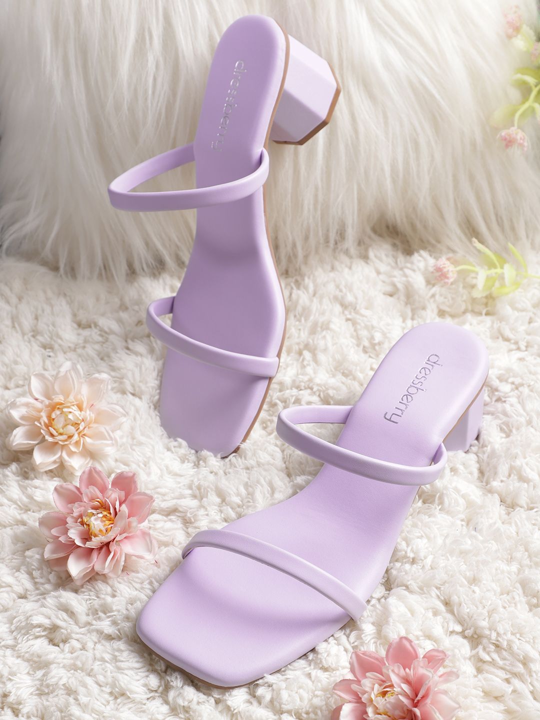 DressBerry Block Heel Sandals