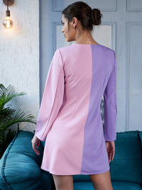 Wanita Athena berpakaian poliester A-line mini