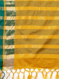 Saree mall Mustard Yellow Solid Saree