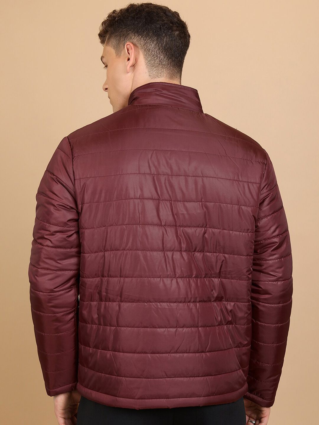 HIGHLANDER High Neck Long Sleeves Puffer Jacket