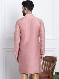 SOJANYA Kurta Lurus Sulam Bunga