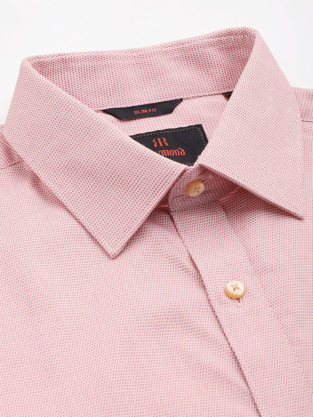 Raymond Men Pure Cotton Slim Fit Formal Shirt