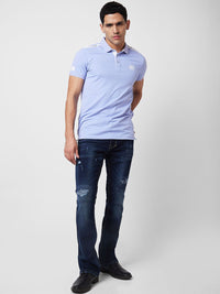 SPYKAR Men Bootcut Mildly Distressed Heavy Fade Jeans