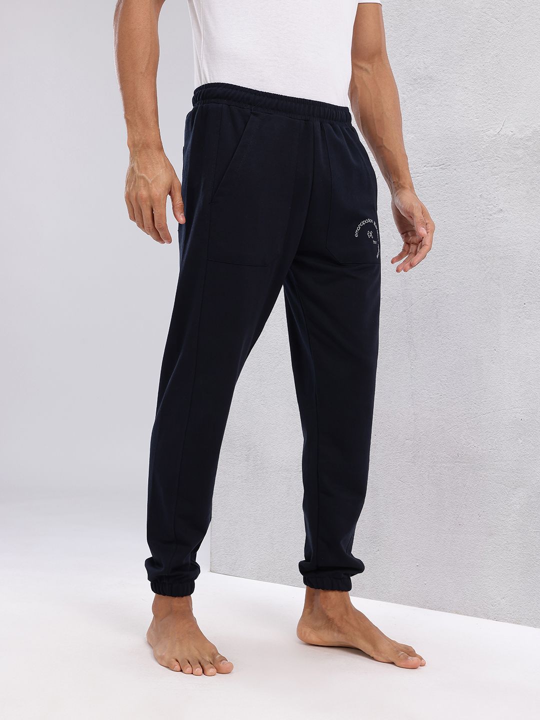 HRX by Hrithik Roshan Men Placement Print Yoga Joggers