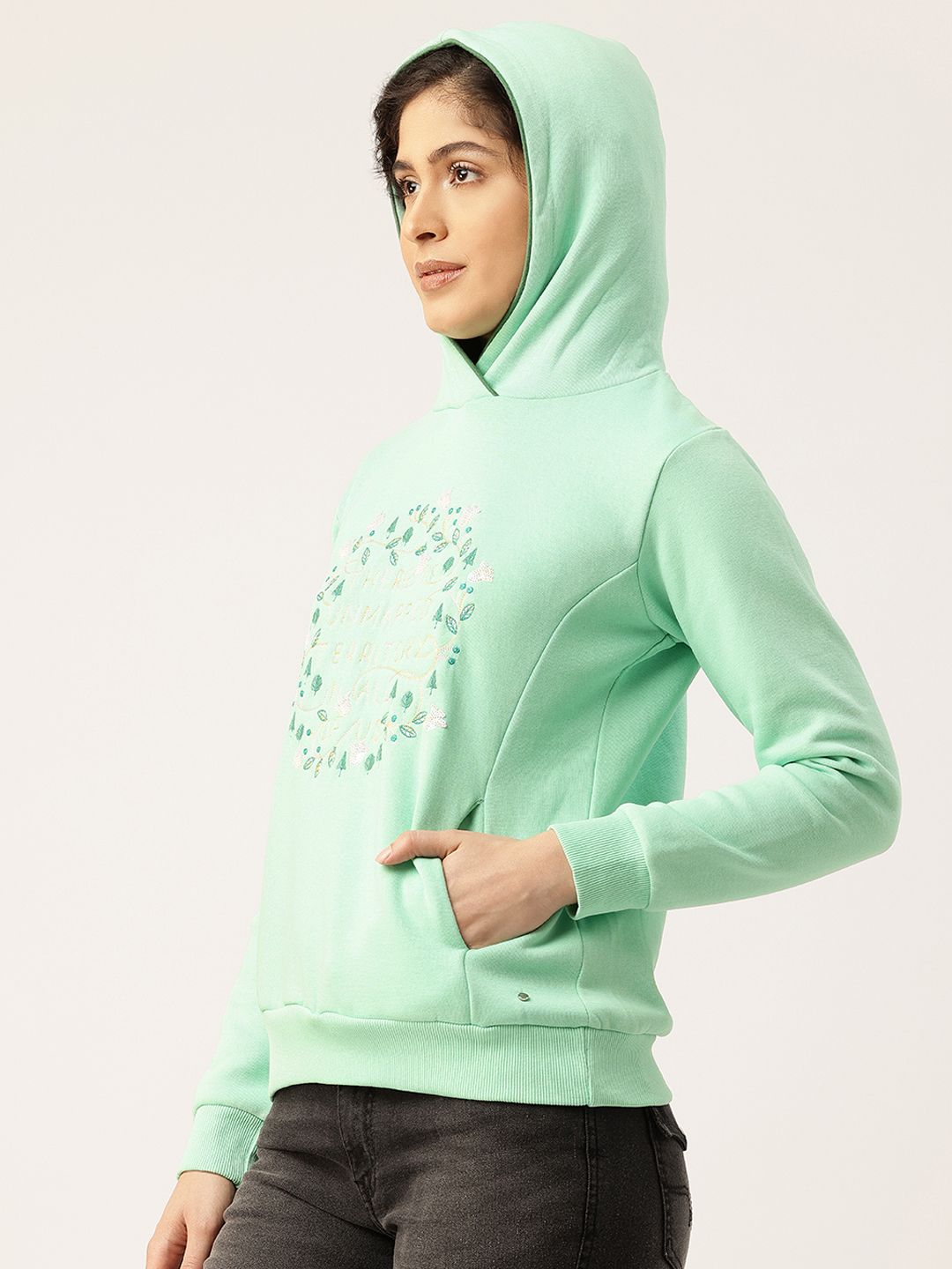 Monte Carlo Embroidered Hooded Sweatshirt