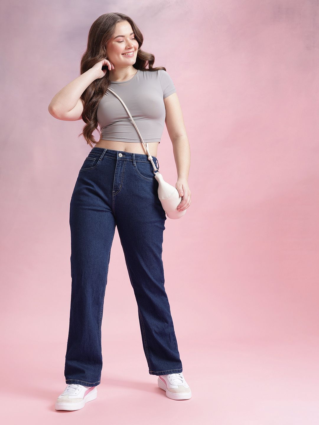 DressBerry Women Straight Fit Stretchable Jeans