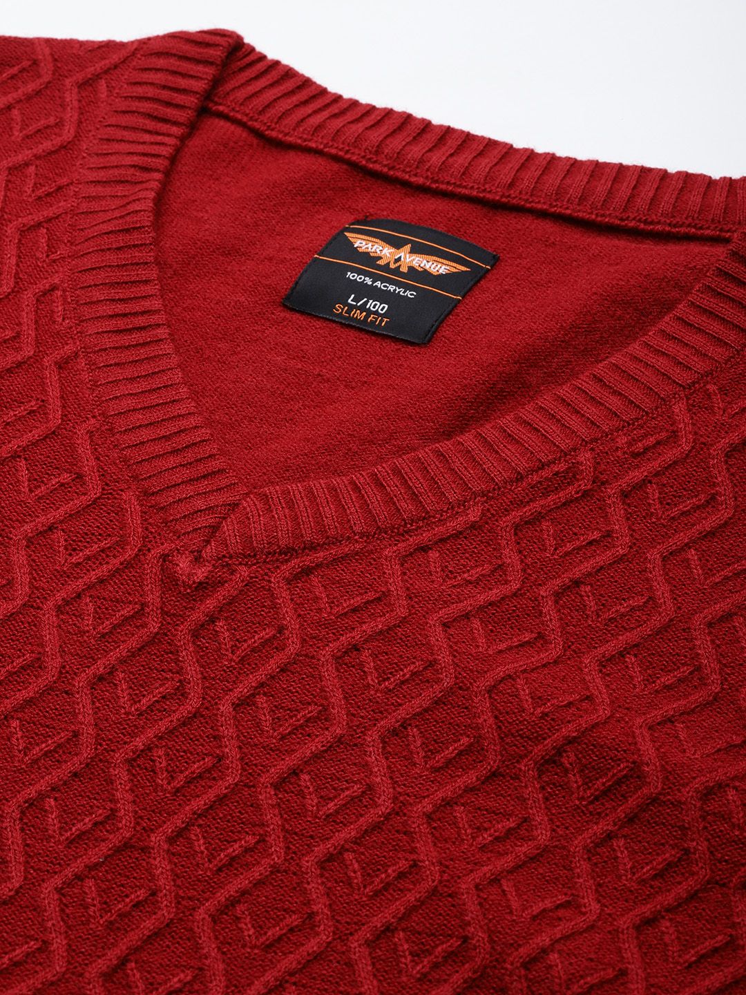 Park Avenue Geometric Design Pullover
