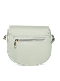 DressBerry Mint Green Solid Sling Bag