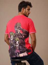 The Indian Garage Co Men Batman Graphic Printed Round Neck Cotton T-shirt