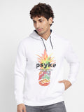 Being Human Graphic Printed Hooded Cotton Pullover