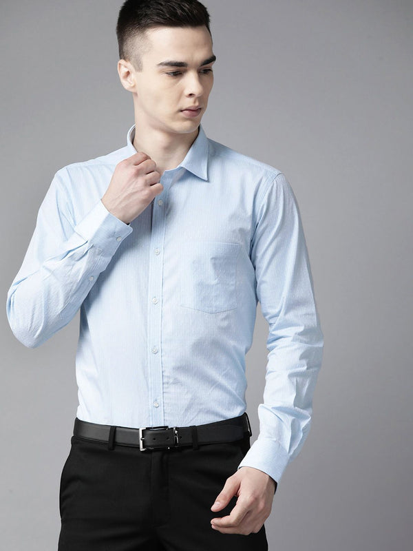 Park Avenue Kapas Pure Reka Bentuk Slim Slim Formal