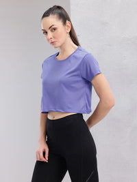 HRX by Hrithik Roshan Drop-Shoulder Sleeves Rapid-Dry Running T-shirt
