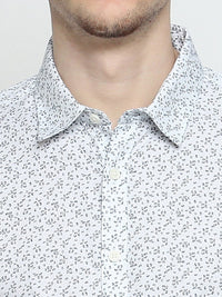 Being Human Pure Cotton Slim Fit Ethnic Motifs Printed Casual Shirt