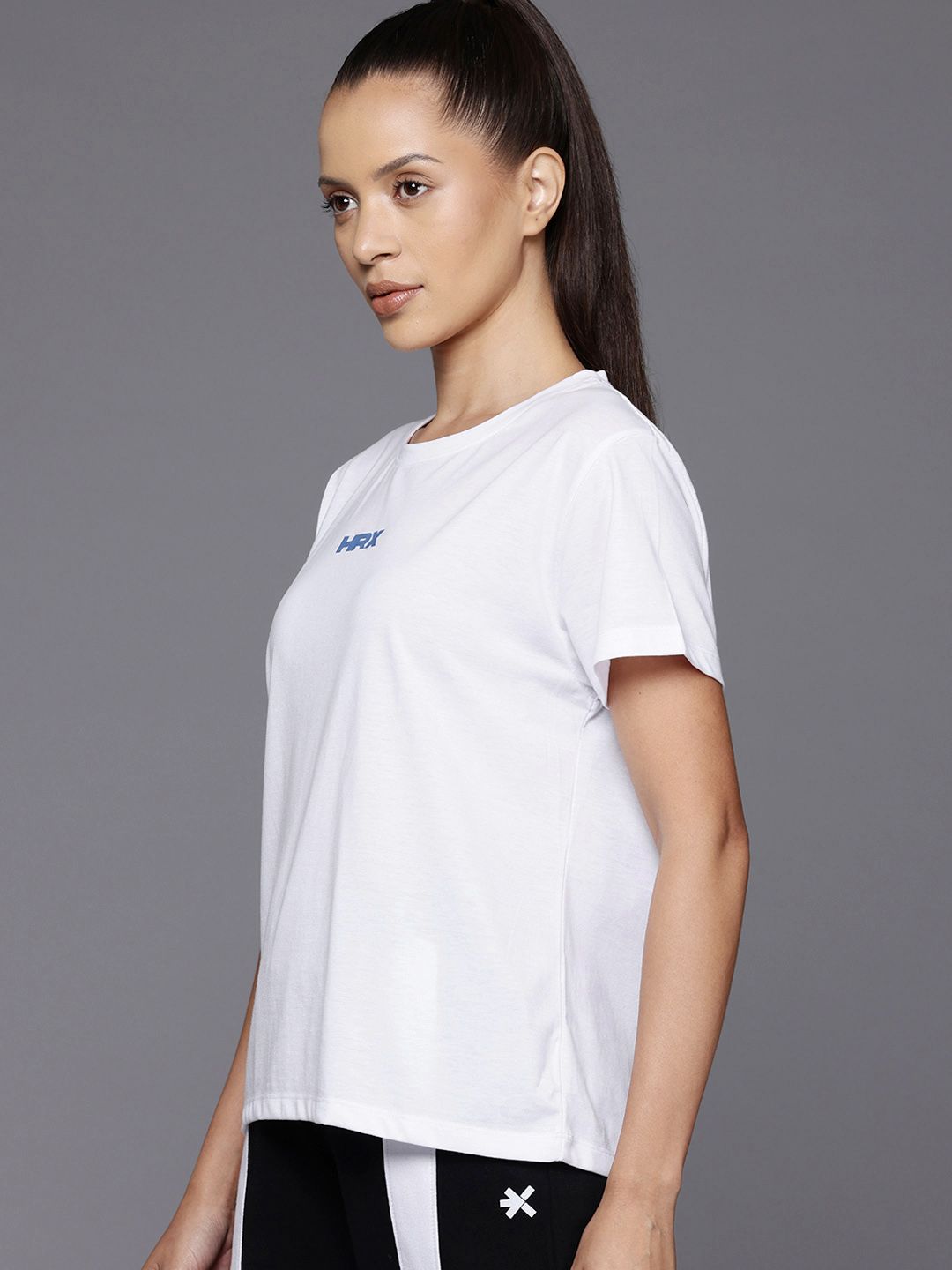 HRX by Hrithik Roshan Women Printed Relaxed Fit T-shirt