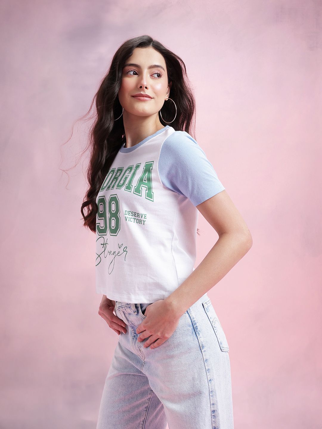 DressBerry Women Printed T-shirt
