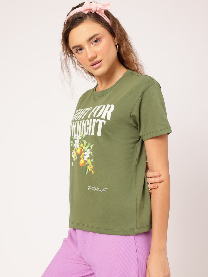 DressBerry Fruit Fanatic Printed T-shirt