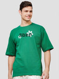 ADRO Men Typography Printed Applique T-shirt