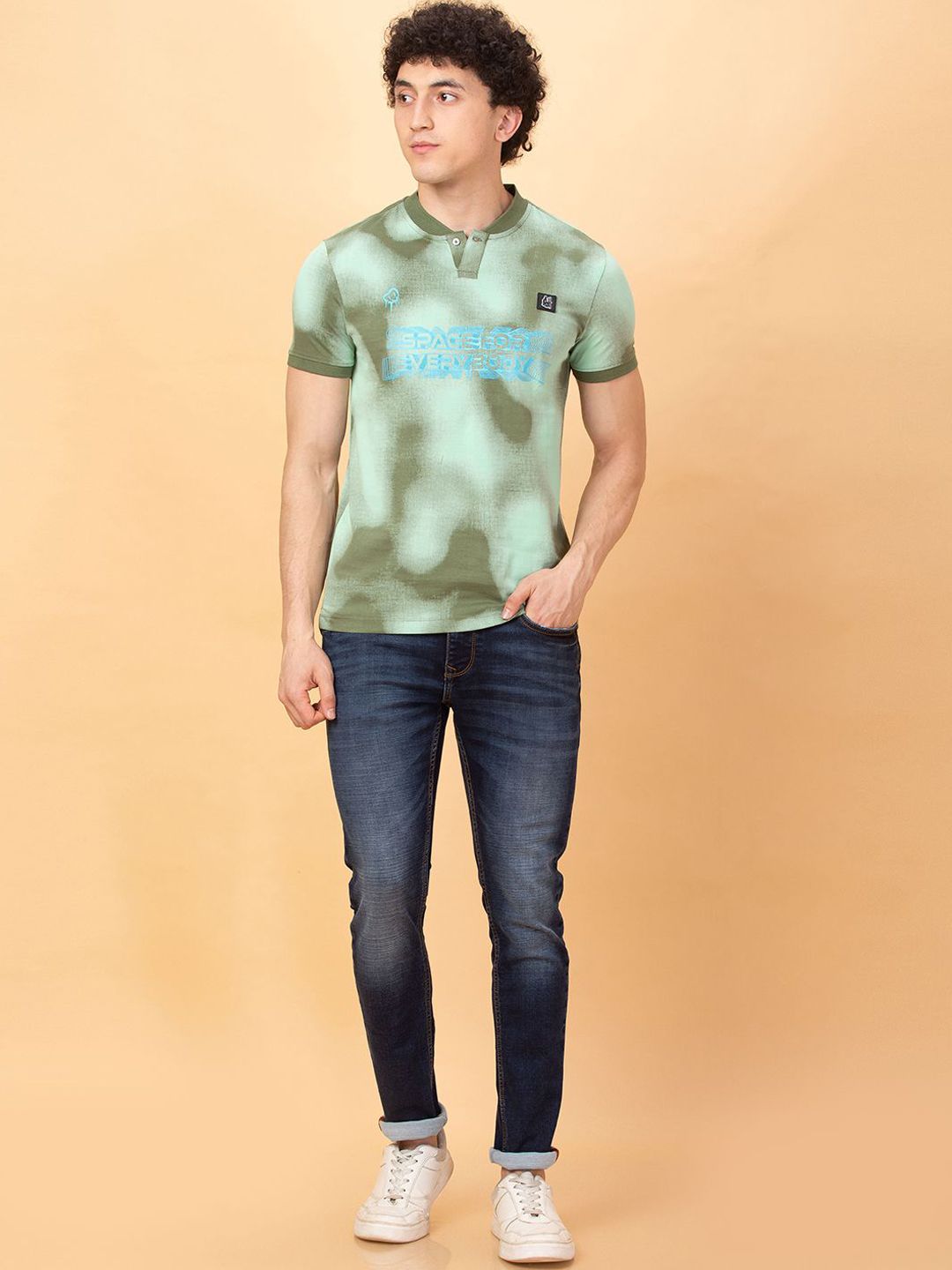 Being Human Men Slim Fit Heavy Fade Jeans